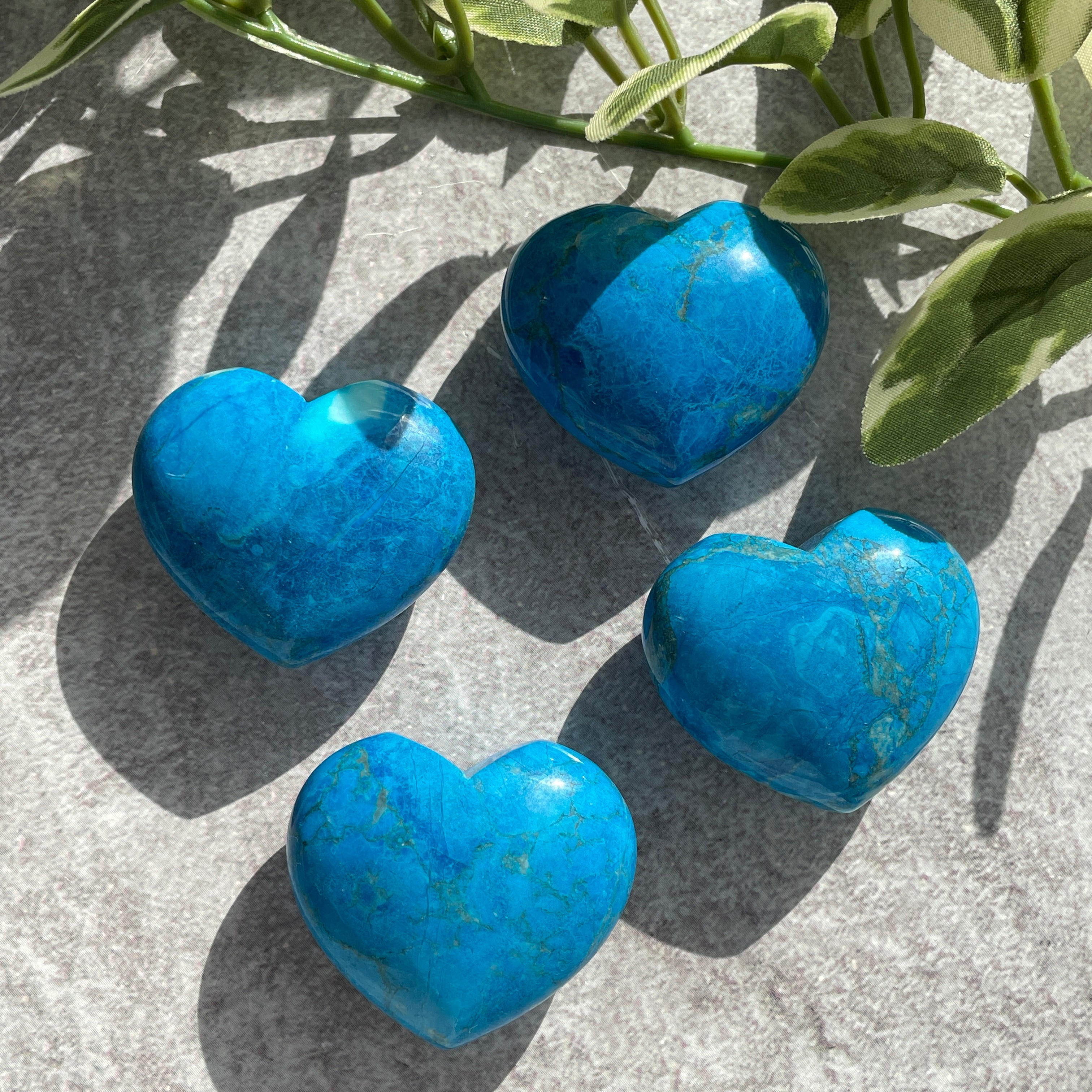 Blue Howlite Heart 4cm Blue Howlite Heart 4cm